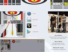 Tablet Screenshot of enormustrio.com